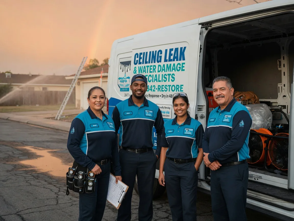 Ceiling Leak Cleanup company in Benson, VT